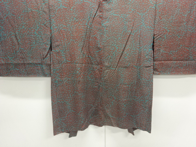 JAPANESE ANTIQUE HAORI / TAISHO ROMAN STYLE / FLOWER